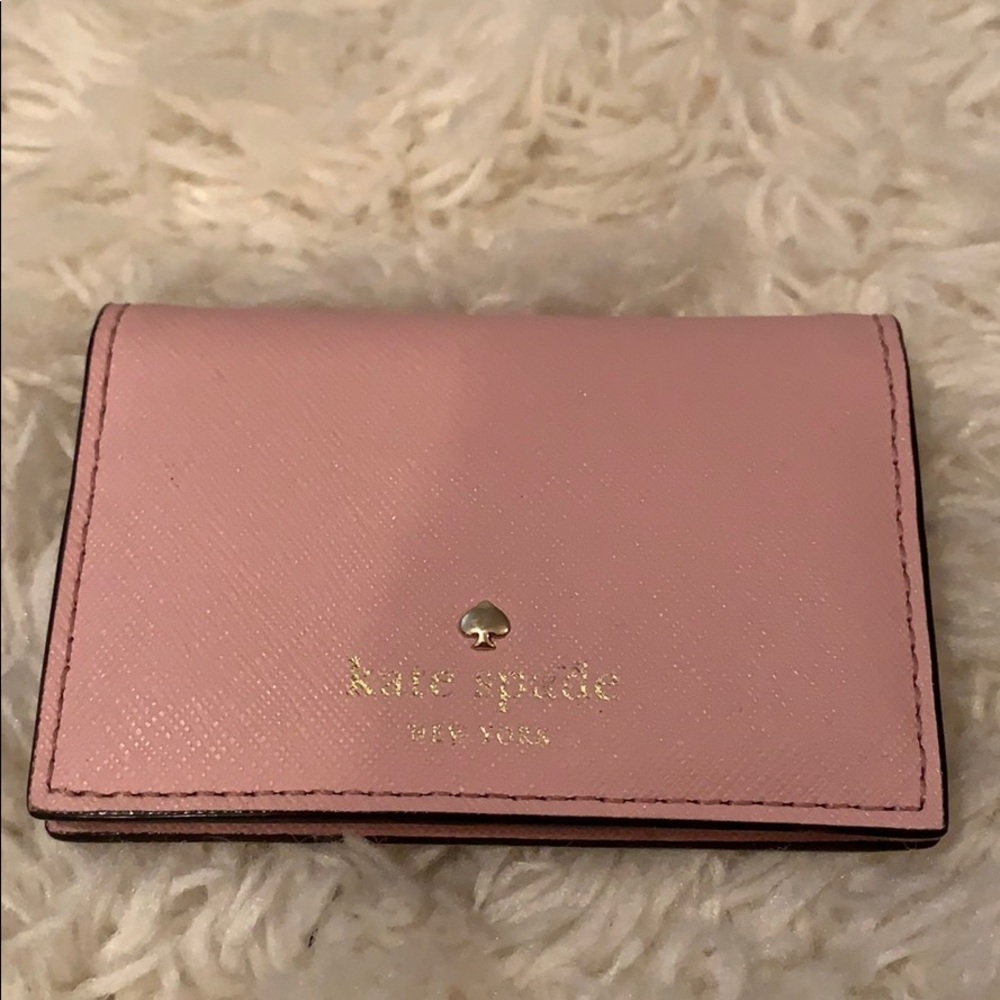 Baby Pink Kate Spade card Holder
